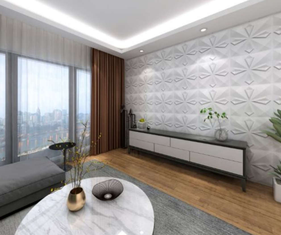 Mga tampok ng 3D PVC Wall ceiling panel